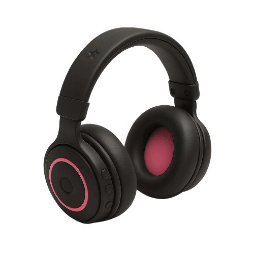 Casque audio 3D représentant la passion pour la musique et les séries